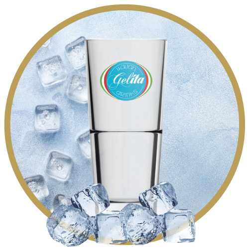 GELITA - IJSKOFFIE GLAS - Per stuk - 280 ml.